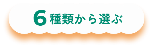 6種類から選ぶ