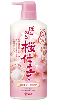 なごみ ボディソープ 桜仕立て 580mL