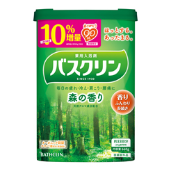 バスクリン 森の香り「90周年ありがとう」10%増量