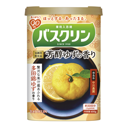 バスクリン 芳醇ゆずの香り(多田錦(ただにしき)ゆず)