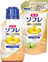 薬用ソフレ 濃厚しっとり入浴液 リッチミルクの香り