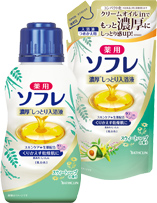 薬用ソフレ 濃厚しっとり入浴液 スウィートハーブの香り