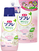 薬用ソフレ スキンケア入浴液 リッチミルクの香り
