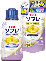 薬用ソフレ 濃厚しっとり入浴液 ホワイトフローラルの香り