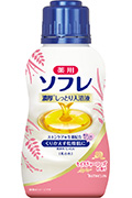 薬用ソフレ 濃厚しっとり入浴液 モイスチャーローズの香り