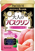大人のバスクリン 贅沢なあらごしピーチの香り