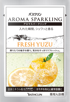 バスクリン アロマスパークリング FRESH YUZU