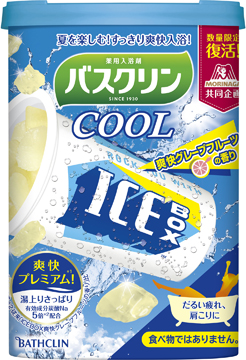 バスクリン クール ICEBOX爽快グレープフルーツの香り