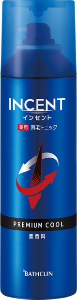 インセント薬用育毛トニック 無香料プレミアムクール - 株式会社バスクリン