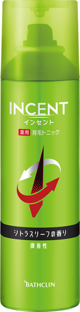 インセント薬用育毛トニック 微香性 - 株式会社バスクリン