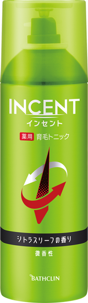 インセント薬用育毛トニック 微香性 製品情報 株式会社バスクリン 専用 薬用育毛トニック インセント 微香性 10本