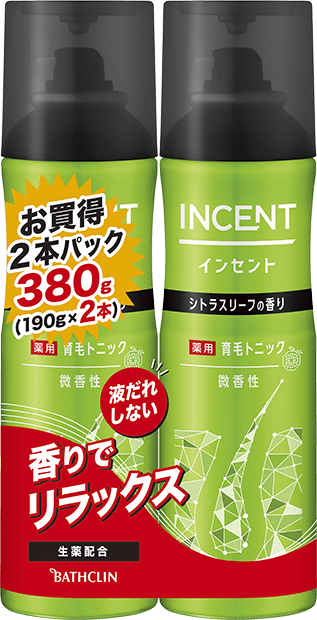 インセント<br>薬用育毛トニック 微香性