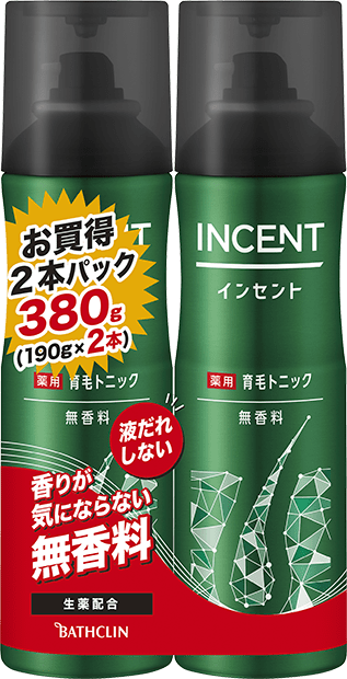 インセント<br>薬用育毛トニック 無香料