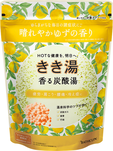 きき湯 香る炭酸湯 ゆずの香り